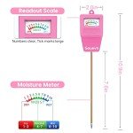 Soil Moisture Meter for Indoor Plants - Pink