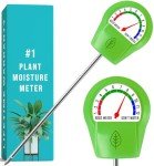 GROWIT Indoor Plant Moisture Meter - No Battery Needed