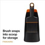 Fiskars Indoor Gardening Soil Scoop and Brush Set