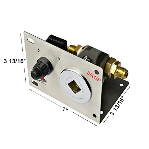 Spark Ignition Gas Burner Kit with Shut-Off Valve