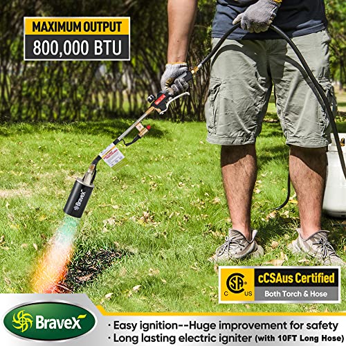 Outdoor Propane Weed Burner Torch