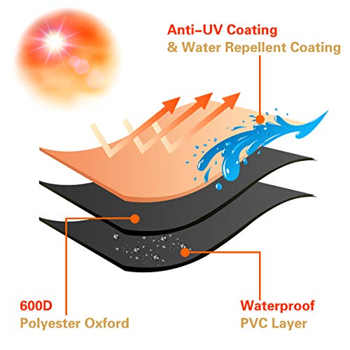 Waterproof Heavy Duty BBQ Cover for Weber and More