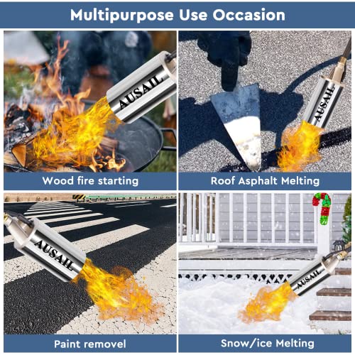 Heavy Duty Propane Weed Burner with Turbo Trigger
