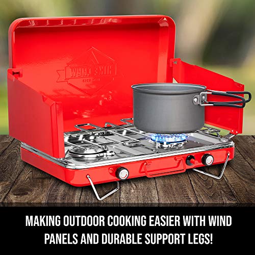 Portable Propane Camping Stove by Hike Crew