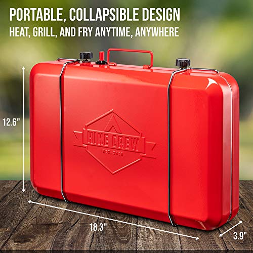 Portable Propane Camping Stove by Hike Crew