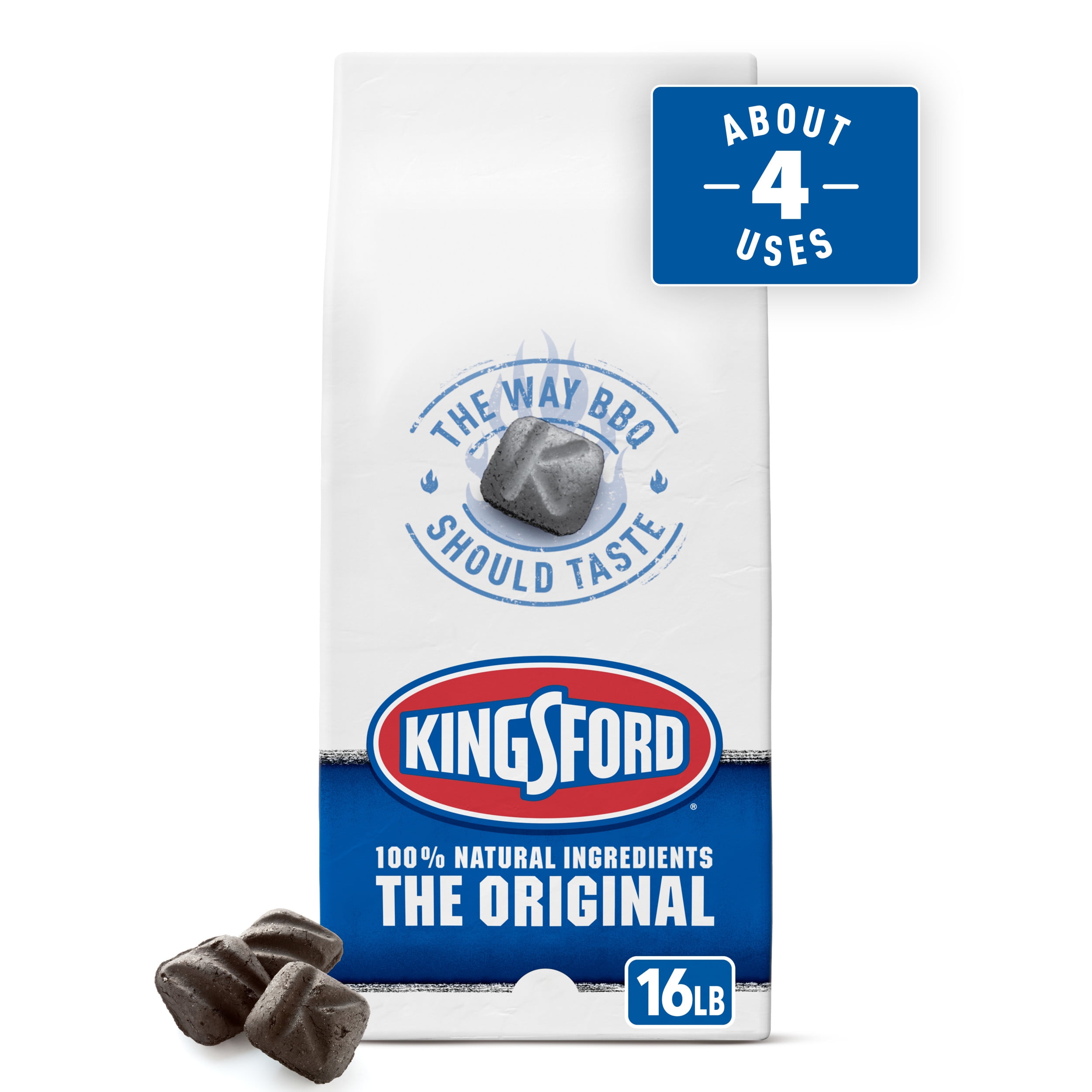 Kingsford Original Charcoal Briquettes, 16 lb