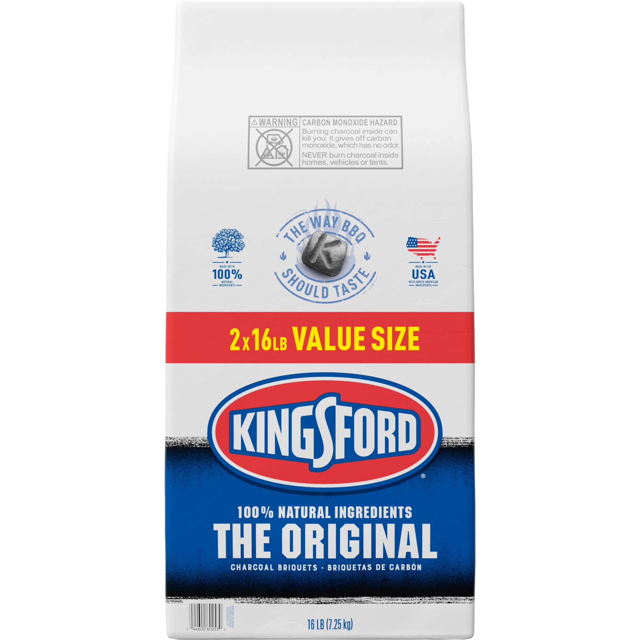 Kingsford Original Charcoal Briquettes, 16 lb (2 pack)