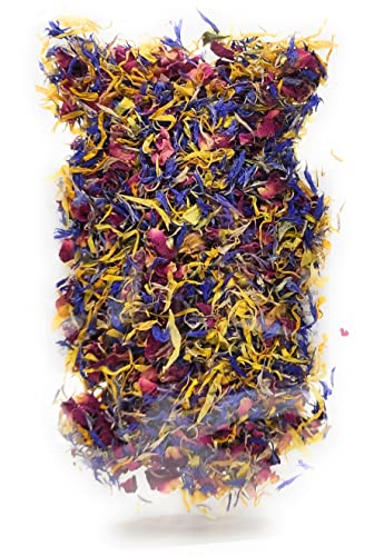 Edible Flower Blend - All Natural, Culinary Grade (0.35oz)
