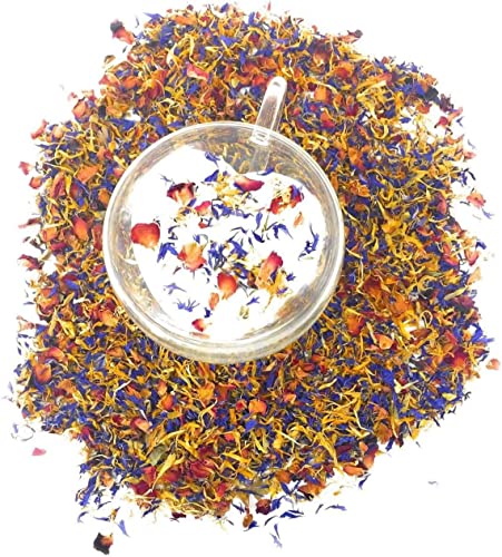 Edible Flower Blend - All Natural, Culinary Grade (0.35oz)