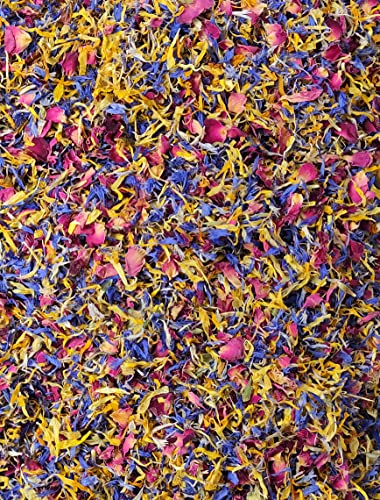 Edible Flower Blend - All Natural, Culinary Grade (0.35oz)