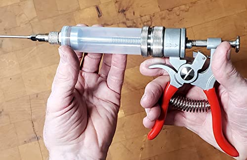 SpitJack Meat Injector Gun with 4 Needles