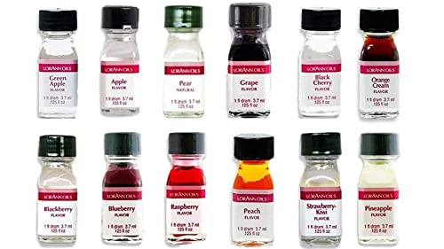 LorAnn Fruit Flavor Pack, 12 Bottles