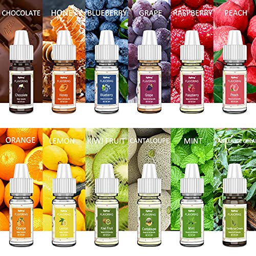 24 Concentrated Candy Flavors for Cooking and DIY