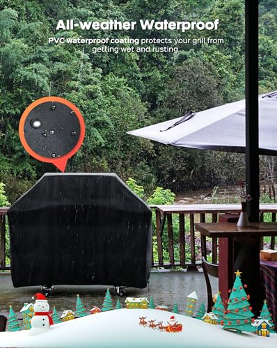 Weather-resistant 58" BBQ Grill Cover