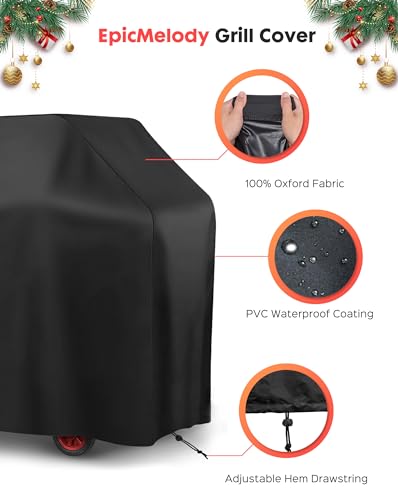 Weather-resistant 58" BBQ Grill Cover