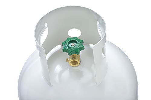 100 lb Steel Propane Tank with Valve and Collar