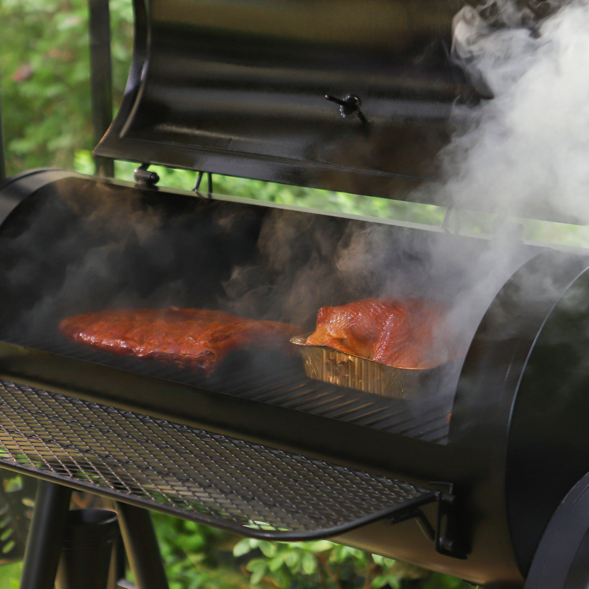 Sophia & William Portable Charcoal Smoker Grill, Black