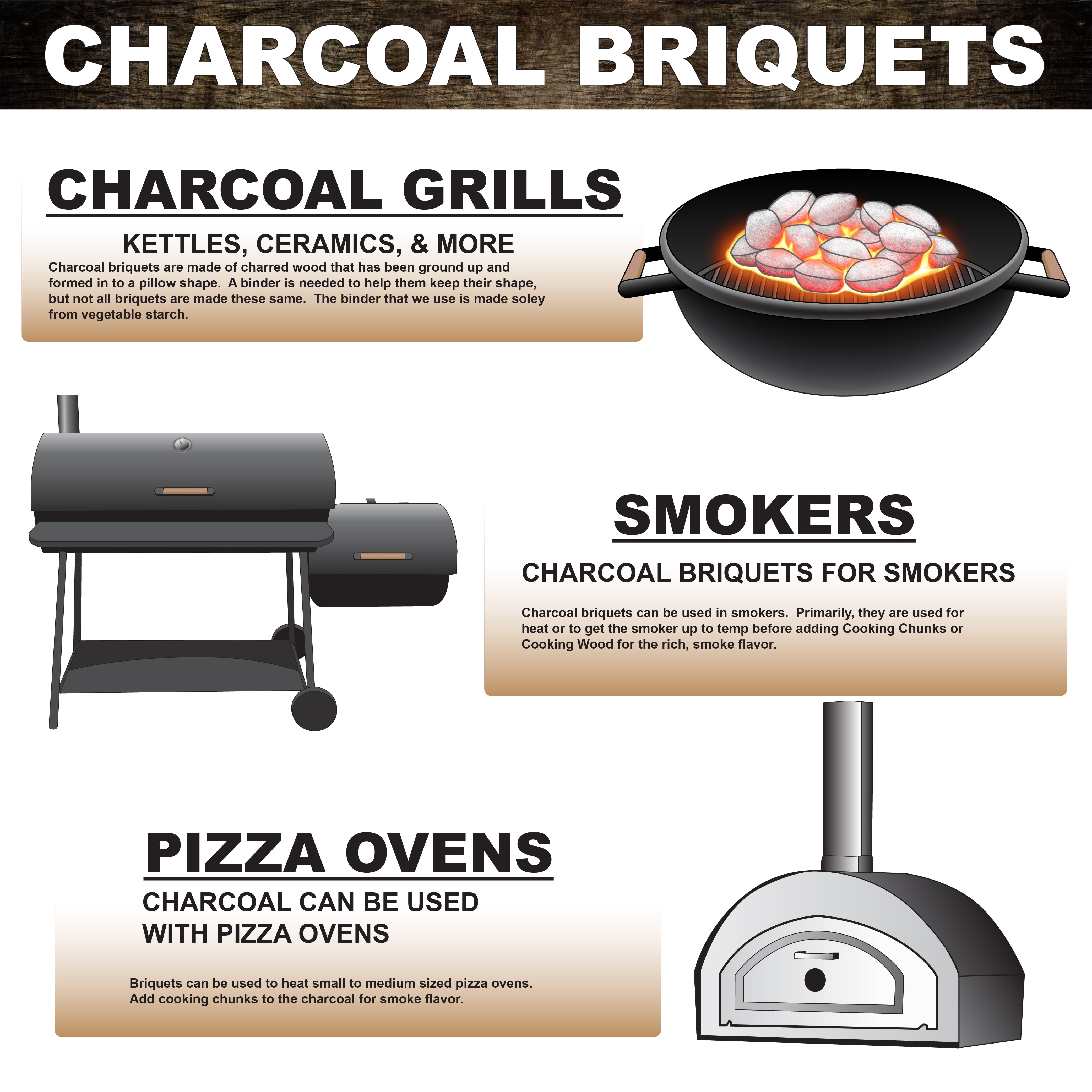 Cowboy Hardwood Charcoal Briquets, 20 Pounds Each (Pack of 2)