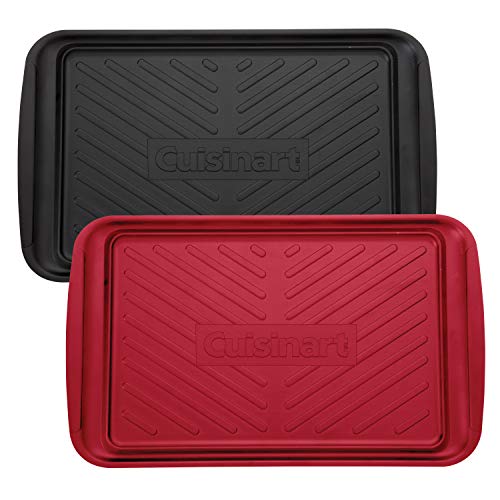 Cuisinart Grilling Trays - Black and Red