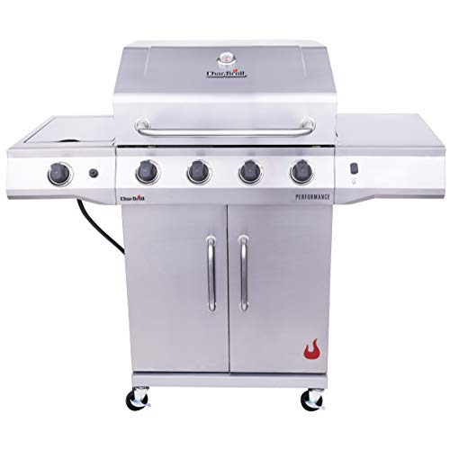 Stainless Steel 4-Burner Propane Gas Grill Cabinet