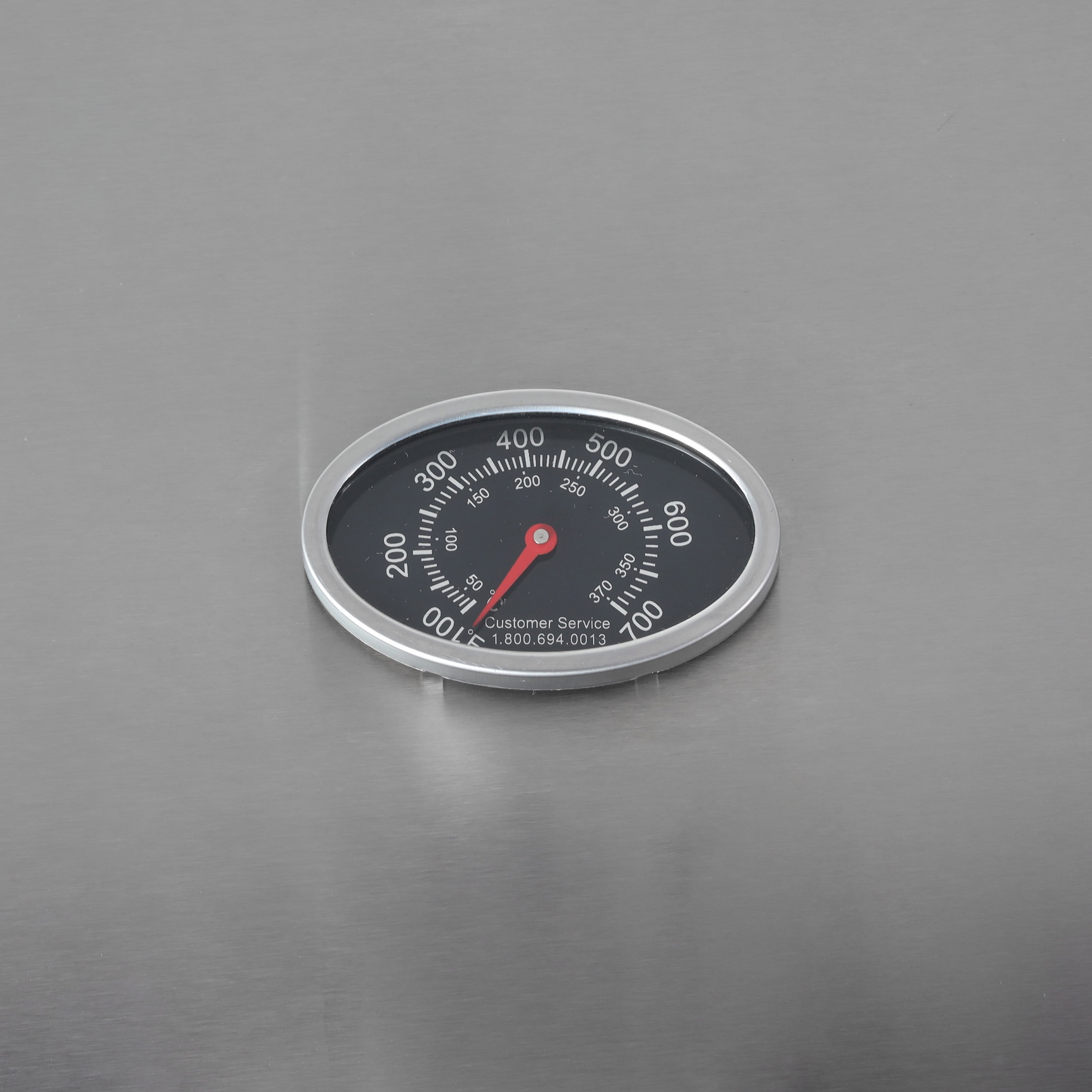 Stainless Steel 4-Burner Gas Grill with Side Burner