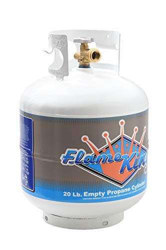 White Propane Tank Cylinder with OPD Valve