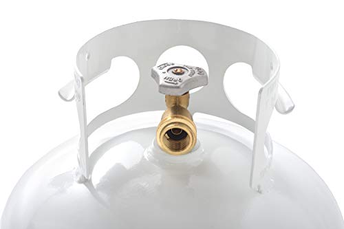 White Propane Tank Cylinder with OPD Valve