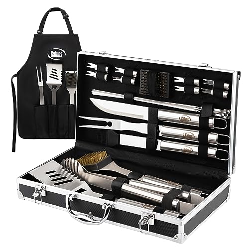 Kaluns Heavy-Duty Grill Set with Case and Apron