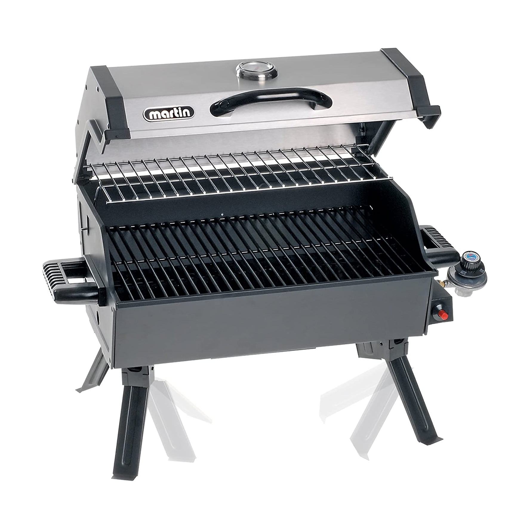 Portable Propane Gas BBQ Grill with Support Legs