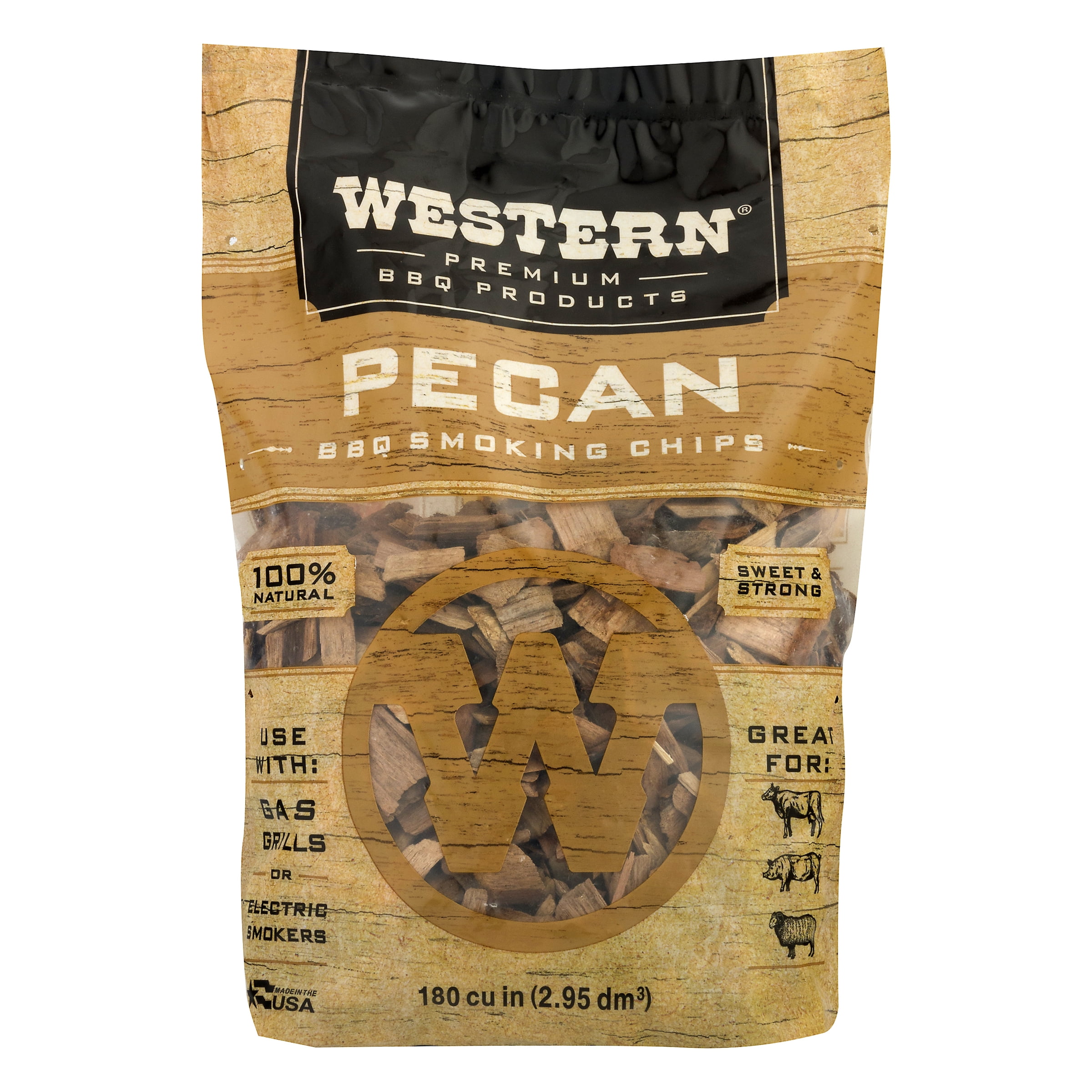 Pecan BBQ Smoking Chips - Western Premium