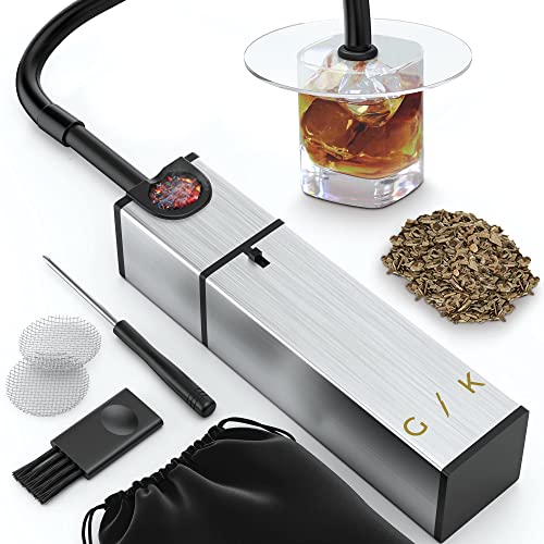 Outdoor Cocktail and Food Smoker Kit with Wood Chips