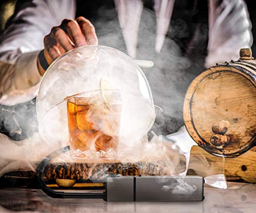 Outdoor Cocktail and Food Smoker Kit with Wood Chips