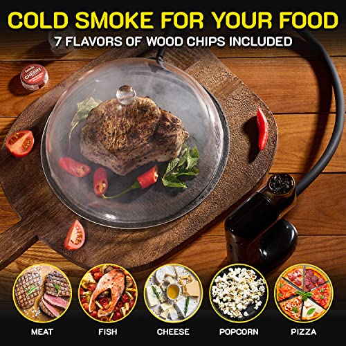 Wood Smoke Infuser Kit - 14 PCS accessories