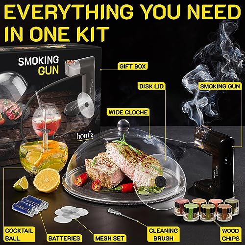 Wood Smoke Infuser Kit - 14 PCS accessories