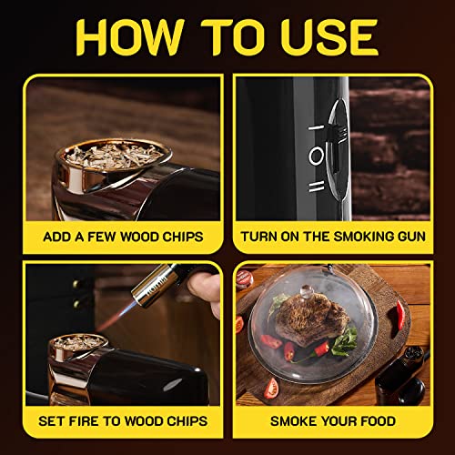 Wood Smoke Infuser Kit - 14 PCS accessories