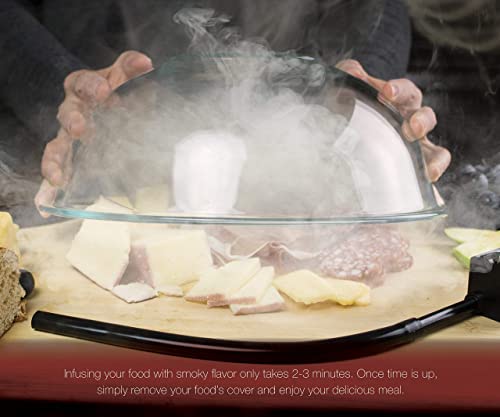 Outdoor Cocktail and Food Smoker Kit with Wood Chips