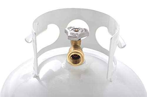 30 lb Steel Propane Tank with Overflow Protection Valve