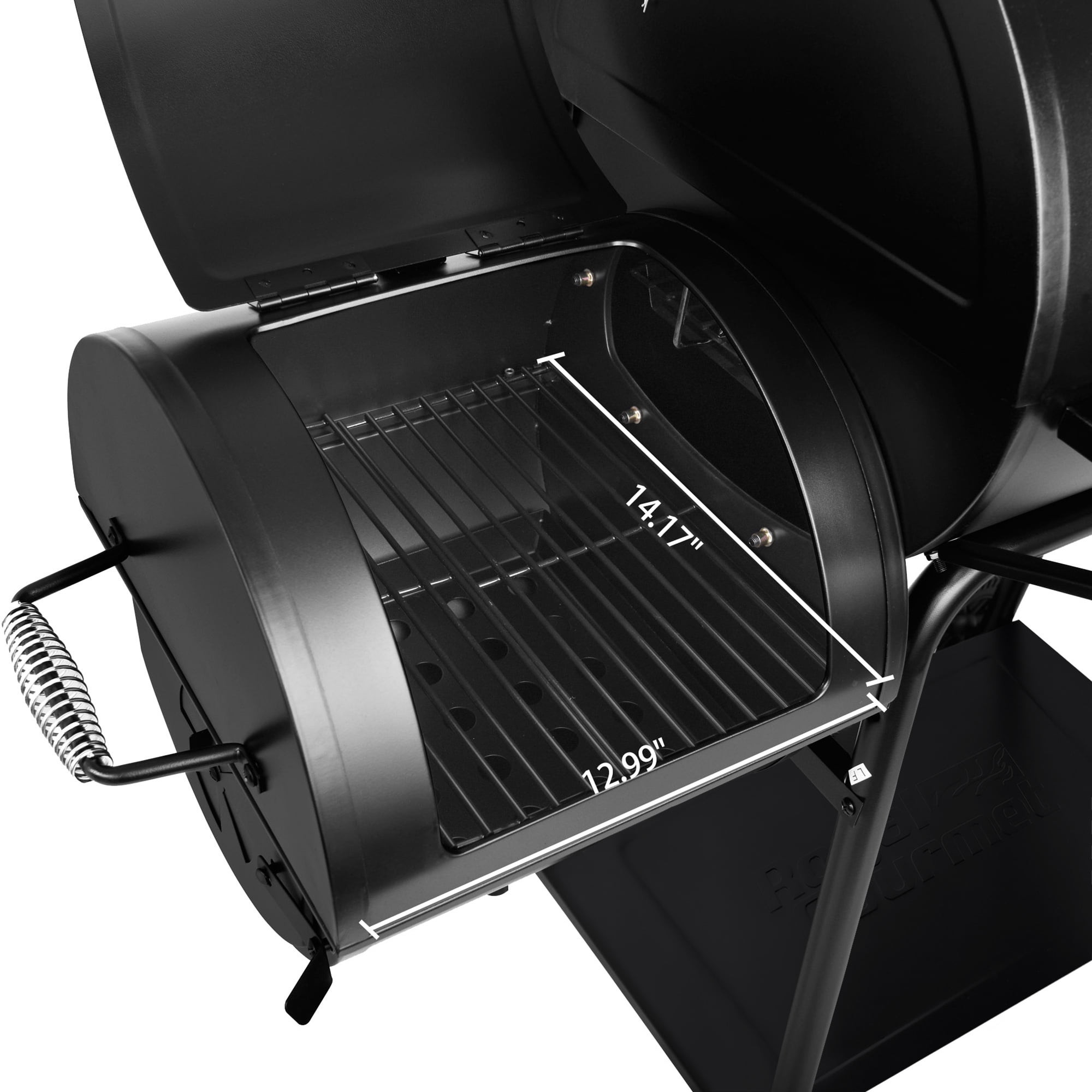 30" Charcoal Grill with Offset Smoker by Royal Gourmet