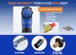 Heavy Duty Propane Torch with Piezo Igniter