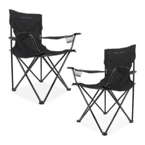 Folding Camping and Beach Chairs with Cup Holders