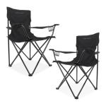 Folding Camping and Beach Chairs with Cup Holders