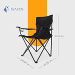Folding Camping and Beach Chairs with Cup Holders