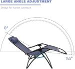 Adjustable Zero Gravity Lounge Chair Set of 2