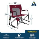 GCI Outdoor Portable Rocking Chair - Mercury