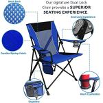 Kijaro Maldives Blue Camping Chair with Dual Lock