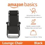 Adjustable Zero Gravity Lounge Chair with Pillow