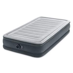 Intex Twin Comfort-Plush Air Mattress with Pump