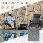Sweetcrispy Portable Zero Gravity Recliner Chair Set