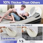 OhGeni Queen Air Mattress with Built-in Pump