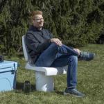 Portable Folding Adult Flip Seat for Camping & Outdoors